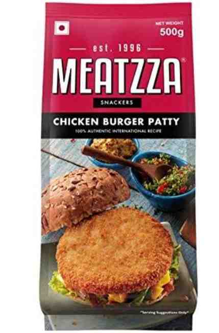 MEATZZA CHICKEN BURGER PATTY 500 GM